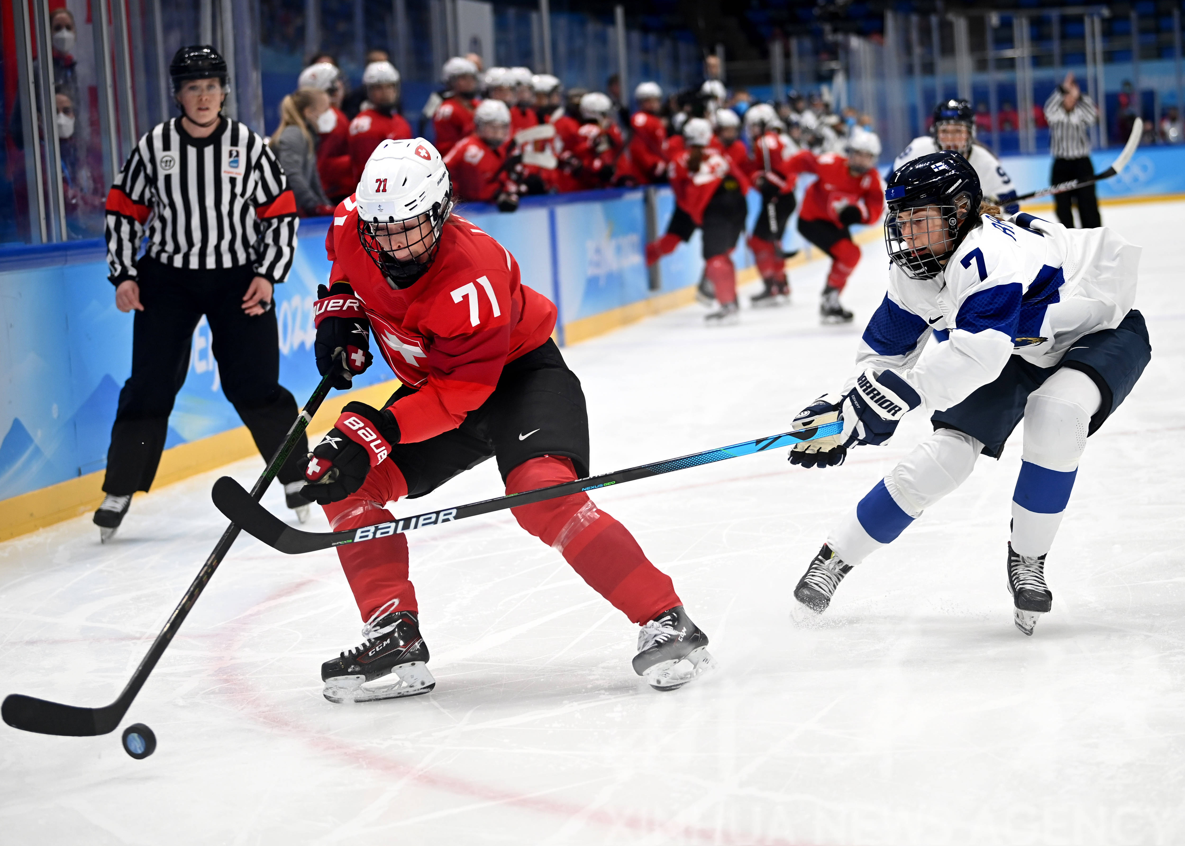 瑞士运动员在双人坐骑比赛中斩获荣誉